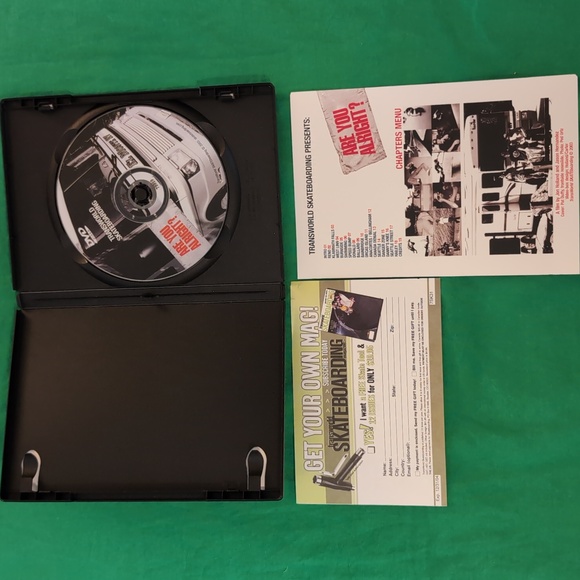 Skateboarding DVD Bundle Thrasher DC Shoes Globe Shoes and Transworld - Picture 12 of 12